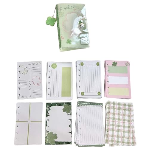 Ein 7-Binder Notebook Aufkleber Speicher Organisatoren Vier Blatt Clovers Sticker Book Sticker Organisatoren von Fhkpsqkcn