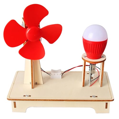 Windgenerator Modell Für Kinder Wissenschaftliches Spielzeug Windturbinen Homeschool Projekte Holzbausätze Holzstammmodelle Zum Lernen von Fhkpsqkcn