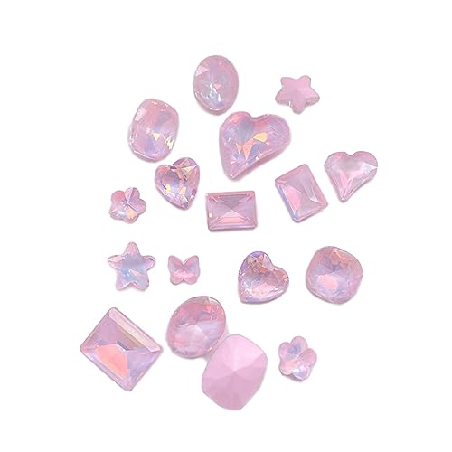 30 Stück/Set, modischer Kristallschmuck, Kristall, 3D-Diamant-Strasssteine, Dekoration von Fhsqwernm