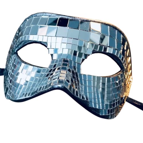 Maskerade Bright Silver Halloween MariGrass Party Nachtclub Queen Eye von Fhsqwernm