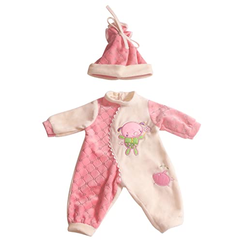 Plüsch Puppen Kleidung 18 Outfit Zubehör Set Neugeborene Puppen Baby Passende Kleidung von Fhsqwernm
