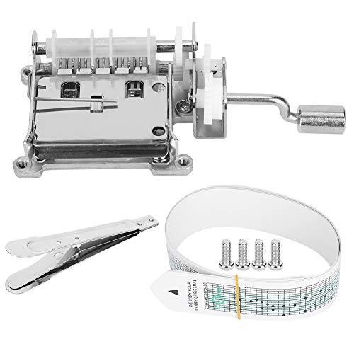 DIY Spieluhr Kit - Erstellen Sie Ihre eigenen Melodien mit Handkurbel & Locher für Musikliebhaber von Fictory