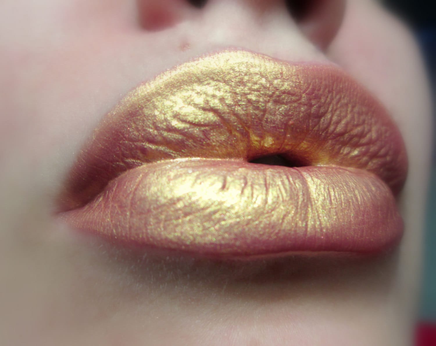 Goldener Pfirsich - Duochrom Golden Mit Rosa Unterton Lipgloss Vegan Glutenfrei Frisch Handgemacht Grausamkeitsfrei von FierceMagenta