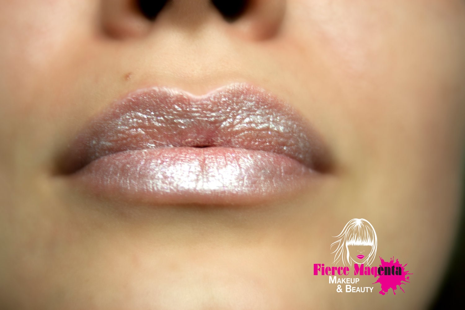 Winterfrost - White Pearl Frosty Shimmer Lippenstift Natürlich Glutenfrei Frisch Handgemacht Ohne Tierversuche von FierceMagenta