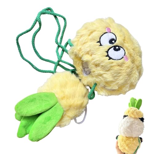 Fierudeng Ananas-Kleidung für Puppe, 20 cm, Baumwollpuppe, Plüsch, Ananas-Kleidung, Stoffpuppen-Outfits, Spielkostüme für Mädchen, für Kinderzimmer, Schlafzimmer von Fierudeng