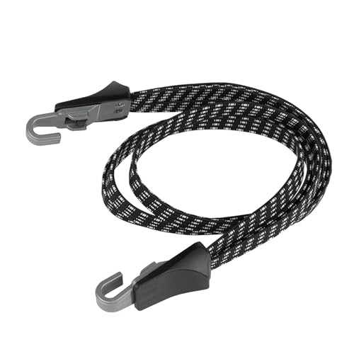 Fierudeng Lange Bungee -Kabel, elastische Bungee -Gurte,Mehrzweck-Gepäckbandkabel | Mountainbike -Accessoires, Outdoor -Sportartikel Haken für Zelte, Fahrräder von Fierudeng