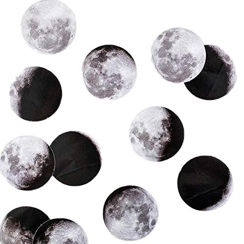 45 Stk/Packung Mond Planet Kalender Dekoration Aufkleber Diy Handfertigkeit Planer Scrapbook Lable Tagebuch-aufkleber von Fiico