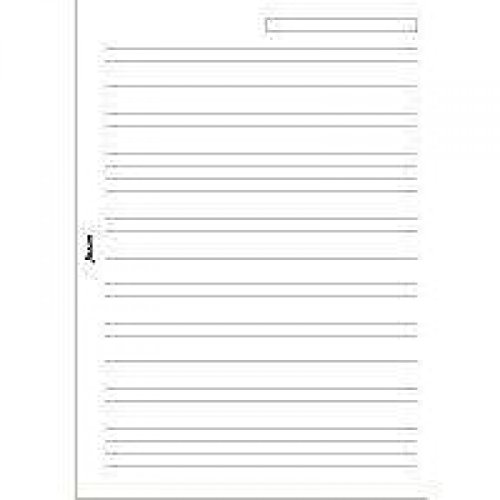 Filofax A5 white ruled notepaper refill von Filofax