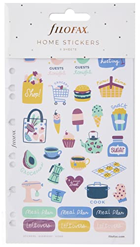 Filofax Accessories Everyday Home Stickers, 132837 von Filofax