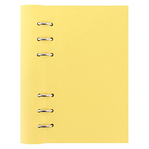 Filofax Clipbook Classic Pastels Notizbuch, Zitronengelb von Filofax