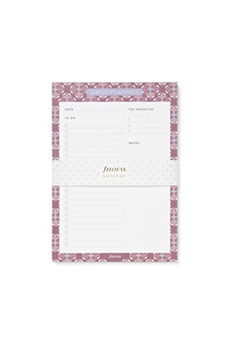 Filofax Mediterraner Tagesplaner-Notizblock (mit Magnet) von Filofax