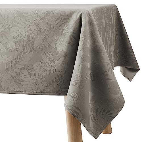 Filumi Tischdecke 120x180 cm Beige Abwaschbar Für Indoor Outdoor Monsteramuster Eris von Filumi