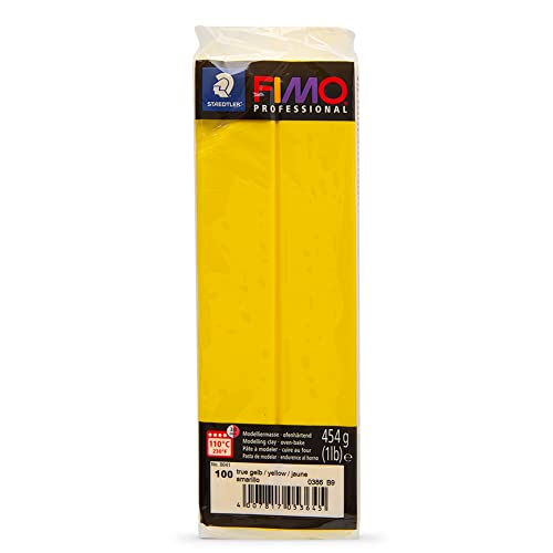 Fimo Professional Clay 454g True Yellow von Fimo