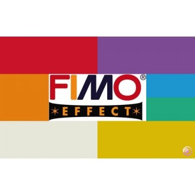 Staedtler - Fimo Effect - Modelliermasse rot-transparent/204 von Fimo