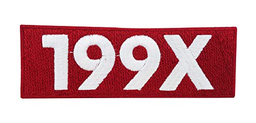 Finally Home 199X 90s Kid Patch zum Aufbügeln | 90er Jahre Patches, Neunziger Bügelflicken, Flicken, Aufnäher für Kleidung von Finally Home