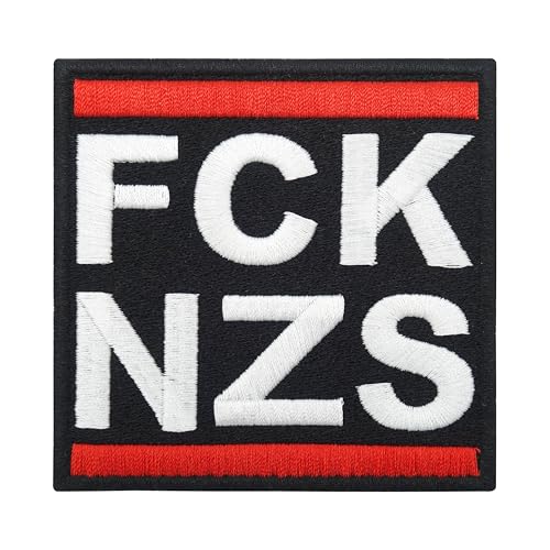 Finally Home Klett Patch - FCK NZS | Klett Patches, Aufnäher, FCKNZS Klettpatches, Badge, Anti AFD Klettpatch von Finally Home