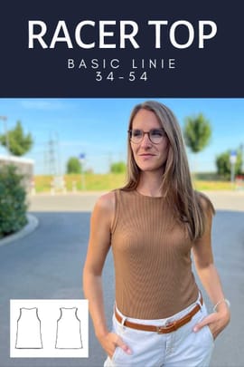 Basic Racer Top von Finas Ideen