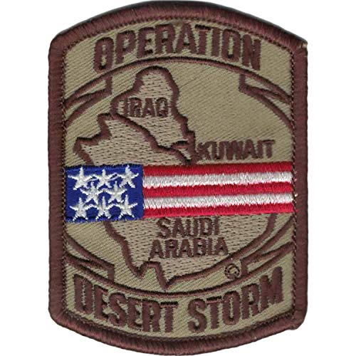 Operation Desert Storm Patch braun 7,6 cm von FindingKing