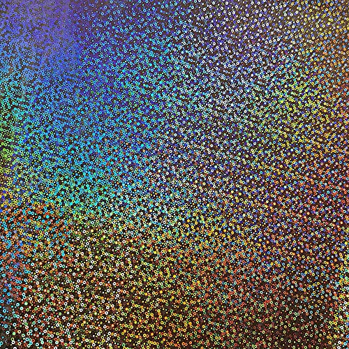 Meyco Encaustic Metallicfolie - Zauberfolie, 20 x 30 cm, Hologramm Glitter Gold von Meyco