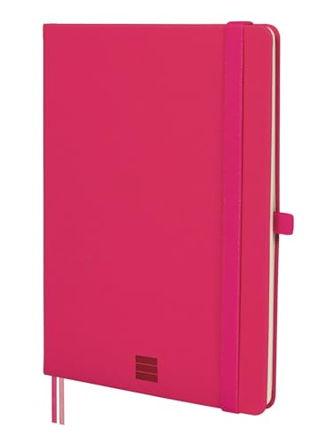 Finocam - Notizbuch Nexo, Hardcover, glatt, Fuchsia von Finocam