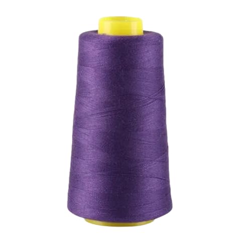 Nähgarn, Polyester, Nähmaschinengarn für Kleidung, Stricken, 2744 m, Violett Nähgarn, Polyester, Nähmaschinengarn für Kleidung, Stricken, 2744 m, Violett von Fiozroor