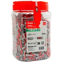 fischer BigBox - DuoPower 6x30 570548 Universaldübel-Sortiment Ø 6 mm x 30 mm, 950 Stück von Fischer