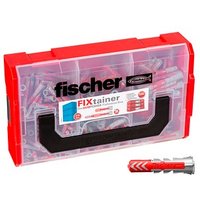 fischer FixTainer - DuoPower kurz/lang 2K 539867 Universaldübel-Sortiment Ø 6/8 mm 30/40/50/65 mm, 210 Stück von Fischer