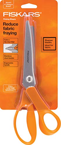 Fiskars 12-94458697WJ Zackenschere, 20,3 cm, orange von Fiskars