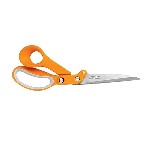 Fiskars Amplify RazorEdge Stoffschere, 25,4 cm, Orange, US import von Fiskars