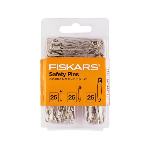 Fiskars Assorted Safety Pins 75/Pkg- von Fiskars