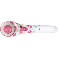 Fiskars Fashion Standard-Rollmesser Blumen von Weiß