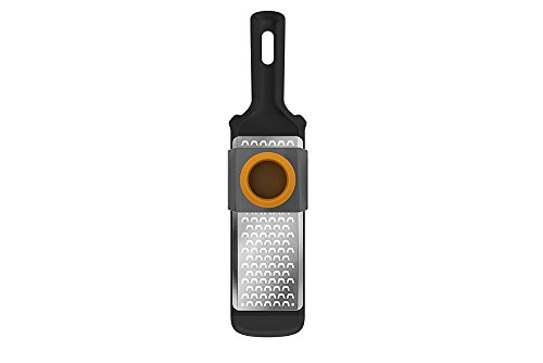 Fiskars Gemüsehobel und -reiben-Set, 3-teilig, Metall/Kunststoff, Functional Form, 1014414, Schwarz/Orange von Fiskars