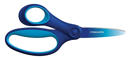 Fiskars Kinderschere, Schere für große Kinder im Alter von 8 - 11 Jahren, Für Linkshänder:innen, SoftGrip, Länge: 15 cm, Ombré-Optik, Blau, 1067854 Fiskars Kinderschere, Schere für große Kinder im Alter von 8 - 11 Jahren, Für Linkshänder:innen, SoftGrip, Länge: 15 cm, Ombré-Optik, Blau, 1067854 von Fiskars