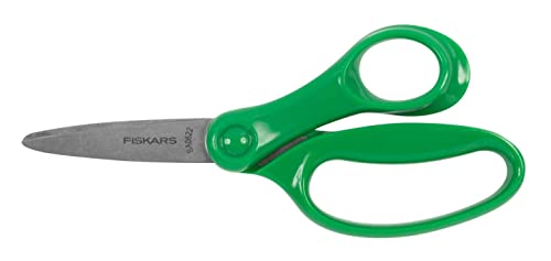 Fiskars Kinderschere, Schere für große Kinder im Alter von 8 - 11 Jahren, Rechtshändig, Länge: 15 cm, Grün, 1067848 Fiskars Kinderschere, Schere für große Kinder im Alter von 8 - 11 Jahren, Rechtshändig, Länge: 15 cm, Grün, 1067848 von Fiskars