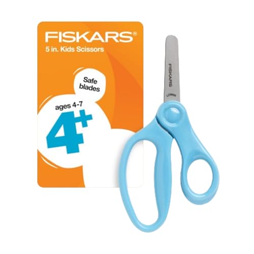 Fiskars Kinderschere, stumpfe Spitze, 12,7 cm, Türkis von Fiskars