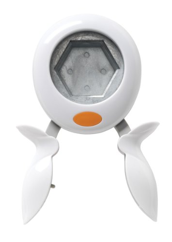 Fiskars Motiv-Stanzzange, Sechseck, Ø 5 cm, Für Links- und Rechtshänder, Qualitäts-Stahl/Kunststoff, Weiß/Orange, XL, 1015763 von Fiskars