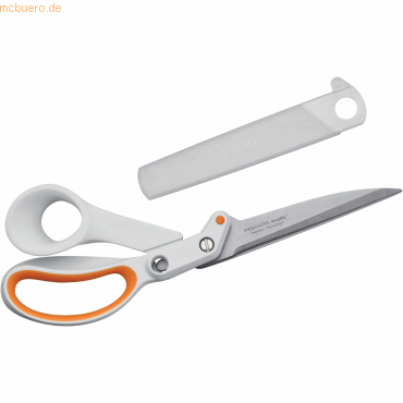 Fiskars Schere Amplify RazorEdge 24cm weiß/orange von Fiskars