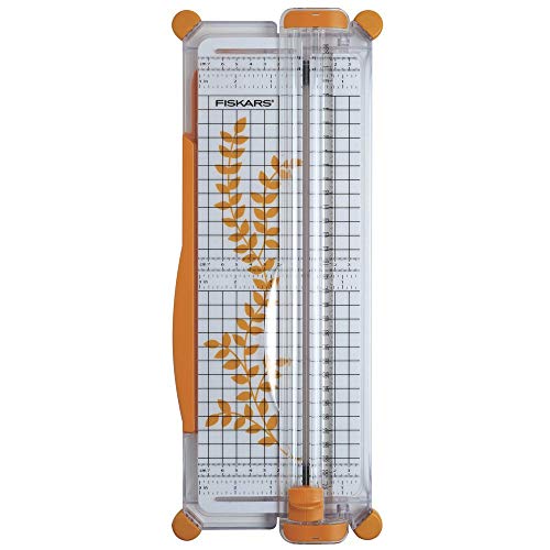 Fiskars Tragbare Papierschneidemaschine, A4, Mit Schnittlinienführung, 1003916 von Fiskars