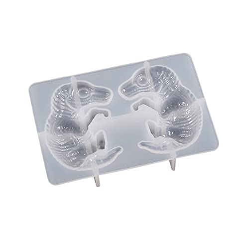 Fitooles 3D-Drachen-Harzform-Set, Drache, Epoxid-Silikonformen für Harzguss, Nachtlicht, Schreibtisch-Ornamente von Fitooles