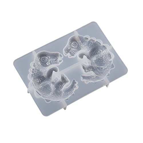 Fitooles 3D-Drachen-Harzform-Set, Drache, Epoxid-Silikonformen für Harzguss, Nachtlicht, Schreibtisch-Ornamente von Fitooles