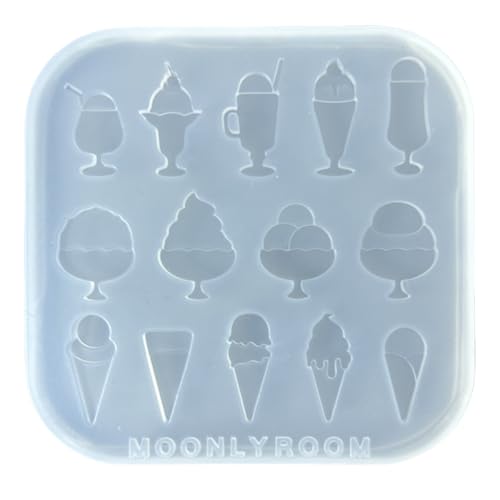 Fitooles Praktisches Zubehör-Bastelform-Set, praktisches Silikonform-Set für verschiedene Bastelarbeiten und handgefertigten Schmuck von Fitooles