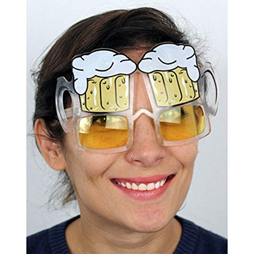 Fituenly Sonnenbrille, Neuheit, Lustige Partybrille, Modische Brille Für Poolparty, Geburtstagsfeier, Bierparty, Make-up-kostümparty, Hawaii-themenparty, Foto-requisiten von Fituenly