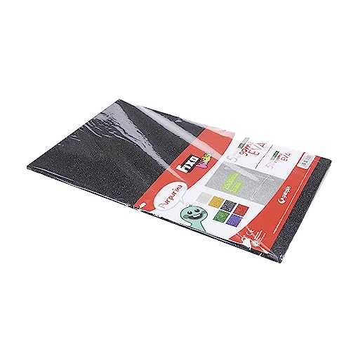 Smart 68000310 – Pack von 5 Lamellen EVA, 20 x 30 cm, Schwarz von Fixo