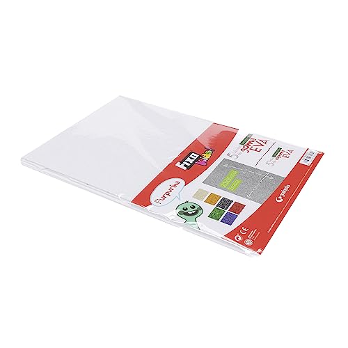 Smart 68000370 – Pack von 5 Lamellen EVA, 20 x 30 cm, weiß von Fixo