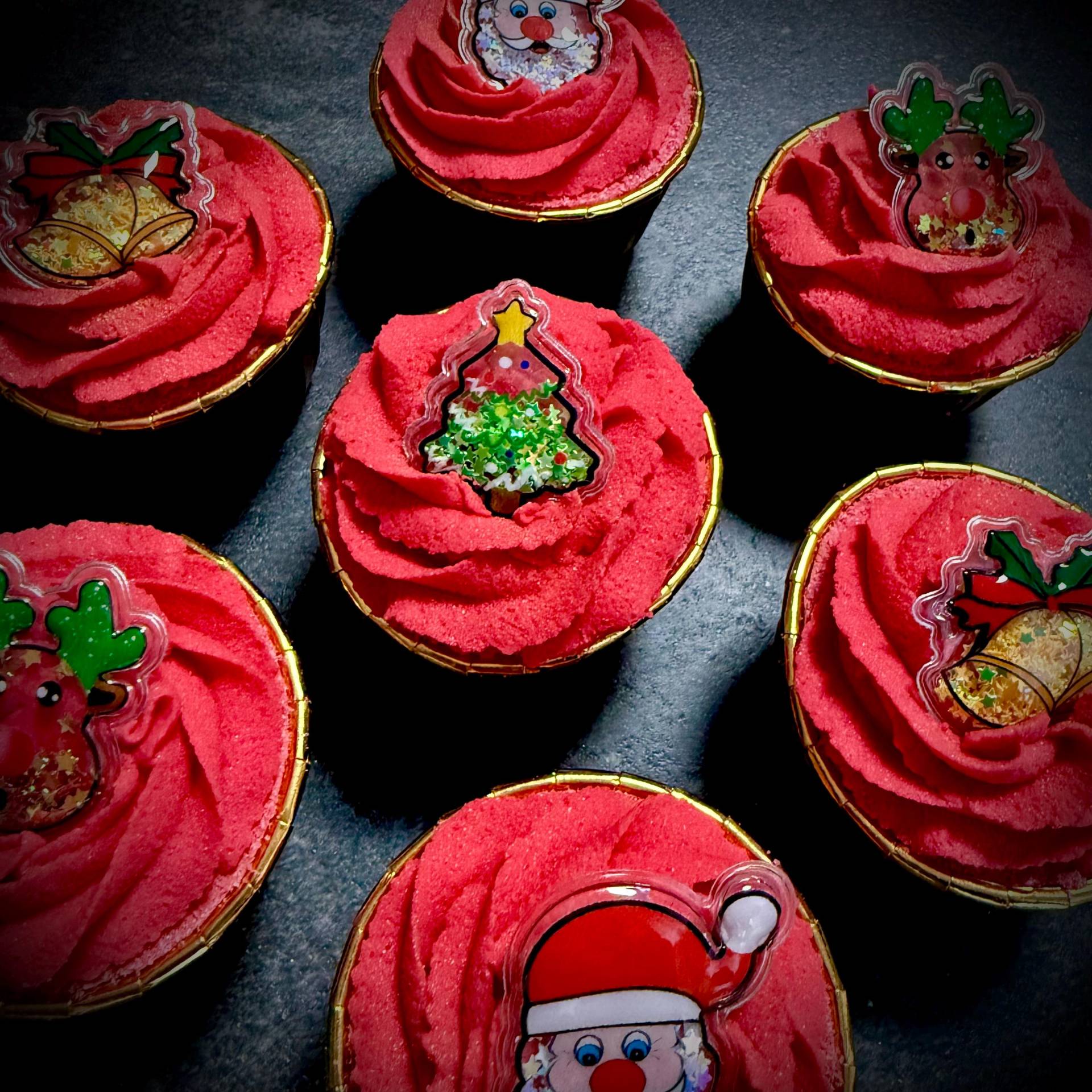 Badebombe Cupcake Christmas von FizzFactoryShop