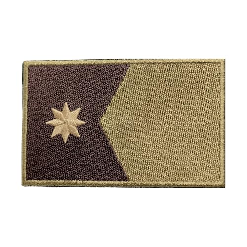 Minnesota State Flag Embroidered Patch, MN Flag (Flag Monochrom, Iron On) von Flag Fellas