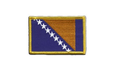 Aufnäher Patch Flagge Bosnien-Herzegowina - 8 x 6 cm von Flaggenfritze