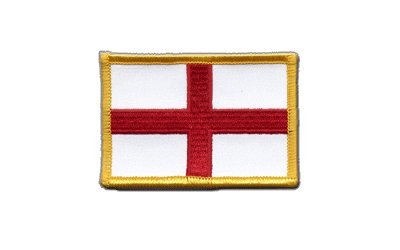 Aufnäher Patch Flagge England St. George - 8 x 6 cm von Flaggenfritze