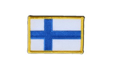 Aufnäher Patch Flagge Finnland - 8 x 6 cm von Flaggenfritze