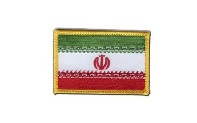 Aufnäher Patch Flagge Iran - 8 x 6 cm von Flaggenfritze